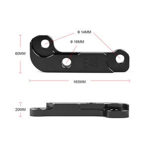 Pour BMW E46, biellettes de direction adaptées au drift, augmentent l'angle de braquage de 25% et prolongent le bras de suspension, pièces de modification automobile - Product Image 3