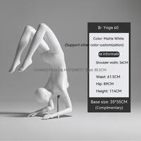Mannequin d'athlète féminin corps entier pour le sport, modèle de yoga pour fille, mannequin de vitrine pour magasin de vêtements féminins