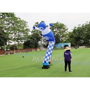 ที่กําหนดเอง Sky Dancer เครื่องเป่าลมเต็นท์พองการ์ตูนตัวละครบอลลูนแสงโฆษณา Inflatables - Product Image 5