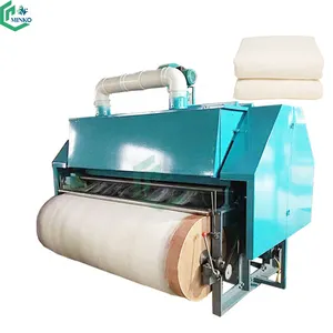 Automatic Hemp Fiber Spinning Wool Combing Machine Mattress Quilt Core Opening Cotton Carding Machine Price