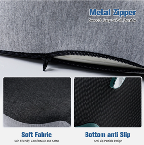 Cojín de Espalda Tipo Donut para <span class=keywords><strong>Hemorroides</strong></span>, Espuma Viscoelástica, Alivio del Dolor <span class=keywords><strong>por</strong></span> Presión en Silla de Oficina, <span class=keywords><strong>Embarazo</strong></span>, Posparto, Ecológico, Extraíble - Product Image 6