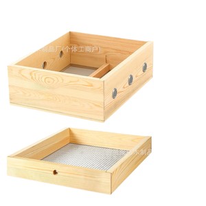 Caja de Alimentación para Abejas de Madera, Rectangular, Duradera, Equipo de Apicultura para Invierno, para Colonias de Abejas - Product Image 3