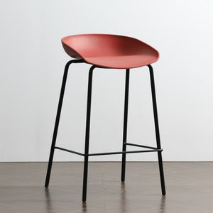 Venta al por mayor Barkruk Home Kitchen Muebles Modernos Sillas <span class=keywords><strong>De</strong></span> Bar Desayuno Low Back Negro Taburete <span class=keywords><strong>De</strong></span> Bar Alto Para El Hogar - Product Image 4