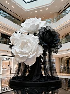 Flores Gigantes de Alta Gama para Decoración de Tiendas de Bodas, Amapolas Artificiales de <span class=keywords><strong>Seda</strong></span>, Accesorios de Fotografía, Exhibición de Ventanas - Product Image 6