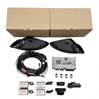 Pour Porsche Panamera 971 (2017-2023) : Kit de modification et mise à niveau avec caméra panoramique 360° et affichage des lignes d'aide à la conduite