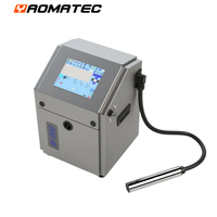 Yaomatec Hoge Effectieve Batch Code Datum Logo Continue Cij Inkjet Printapparatuur Op Productlijn Fabriek Verpakkingsprinter