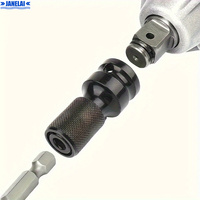 Juego de 11 Llaves de Impacto |   Adaptador 1/2 con adaptador de acero al carbono, herramienta hexagonal interna de 10-24 mm para reparación automotriz