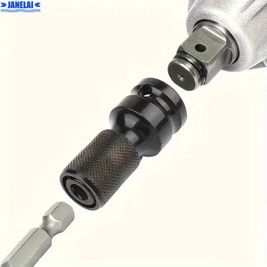 Jeu de douilles pour clé à chocs 11 pièces |   Adaptateur 1/2 avec adaptateur - Acier au carbone, outil hexagonal interne de 10-24 mm pour la réparation automobile - Product Image 2