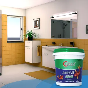 Revestimiento de techo de silicona acrílica de polímero acrílico para baño revestimiento impermeable