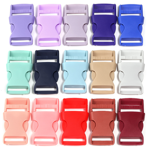 Hebilla de Liberación lateral de plástico coloreado de <span class=keywords><strong>20mm</strong></span> usada para correa de perro - Product Image 5