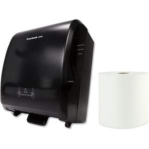 Dispensador de toallas húmedas Boardwalk 29GREEN35XTRA-BNDL de 12.31 pulgadas X 9.31 Pulgadas X 15.94 Pulgadas Papel de 1 Capa de 8 Pulgadas X 800 Mecánico de Manos Libres 9.31 - Product Image 4