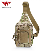 Sac tactique YAKEDA pour homme, petit sac de chasse léger camouflage, sacoche de poitrine, sac à bandoulière tactique, sac messager