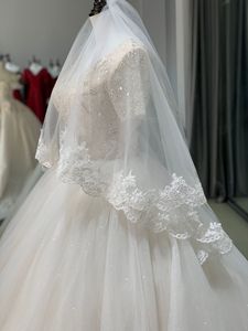 <span class=keywords><strong>Voile</strong></span> de style nouveau 2024, vente chaude à <span class=keywords><strong>bas</strong></span> prix, vente en gros, robes courtes en dentelle blanche pure pour femmes voilées, voiles de mariée pour mariage - Product Image 5