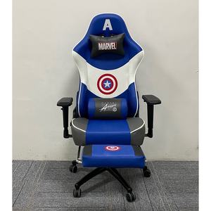 Silla de oficina giratoria de diseño moderno ergonómico para uso doméstico, silla de juegos DDP e-sport, silla de Juegos de ordenador con reposapiés - Product Image 2