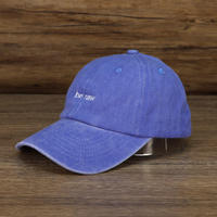 Gorras de Béisbol Retro de Algodón Oxford Bordadas y Lavadas con Logotipo Personalizado, Ajustables, con Diseños de Puntos y Frutas, en Oferta
