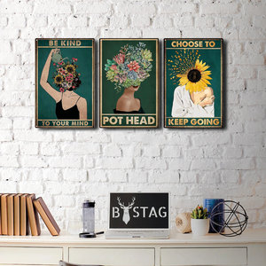 Man Cave Wall Decor Accesorios de garaje para hombres, Vintage Metal Tin Sign Garage Man Cave Wall Decor don't molest Plate sign - Product Image 5