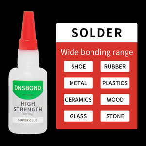 DNSBOND High Strength <b>Super</b> <b>Glue</b> 50g Cyanoacrylate Adhesive <b>For</b> Metal <b>Plastic</b> Wood Shoe Rubber Glass Stone - Product Image 1