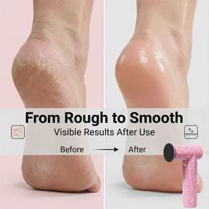Luxury Rhinestone Electric Callus Remover 10500RPM <b>Powerful</b> 60W Pedicure Machine LCD Display Diamond Foot Grinder for Salon - Product Image 2