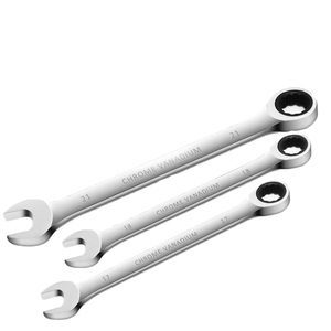 <strong>Double</strong>-<strong>opening</strong> Ratchet <strong>Wrench</strong> Factory Sales Labor-saving Design OEM Industrial Grade CR-V Steel Mechanical Maintenance - Product Image 1