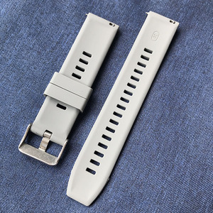 Bracelets de montre en caoutchouc de silicone, usine de Guangdong Shenzhen, 20 mm 22 mm, bracelets de montre personnalisés pour hommes - Product Image 4