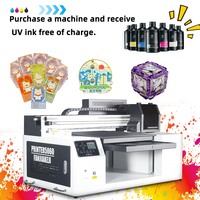 Imprimante à plat industrielle 5060 UV I3200 double tête | Imprimante UV DTF haute vitesse avec vernis pour impression commerciale