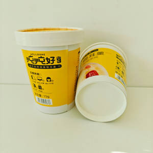 アモイ二重壁インスタントヌードルカップ生分解性機能グローバル喜びインスタントスープ麺お粥オートミール - Product Image 3