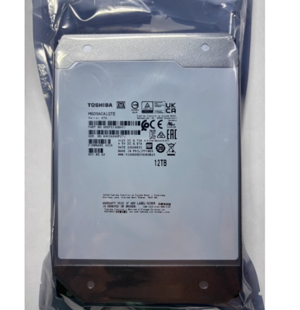 MG09ACA12TE 12TB 7200RPM Enterprise HDD 3.5 Inch SATA Hard Drive