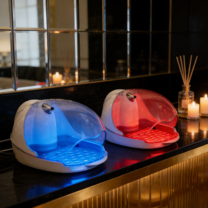 MissGel Machine de Soin des Mains Haute Qualité à Capsules Anioniques, Lumière Rouge & Bleue, Vapeur, Cabine de Régénération au Collagène pour la Beauté des Ongles - Product Image 1