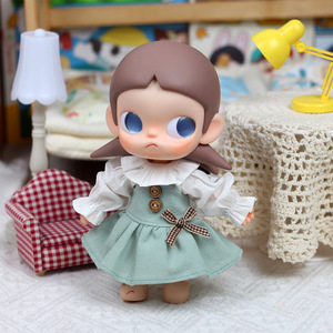 Gazi Sister Doll Dress Suspender Dress 20cm Articulated Figure For Girls 1/8 Scale Collectible Toy - Product Image 3