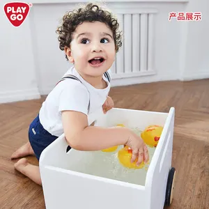 Playgo BATHINGDUCKIESベビーバスプールおもちゃ子供ハッピーダックファミリー