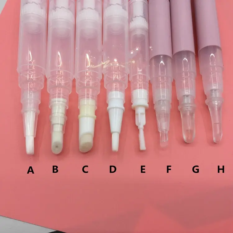 DIY Empty twist cosmetic Rotary Pen 1.5ml 2ml 3ml 4ml 5ml for nail polish lip gloss and Liquid foundation Packing container