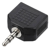 Connecteur de prise casque 3,5 mm, séparateur en Y, 1 mâle vers 2 femelles, convertisseur audio pour téléphone, ordinateur portable, lecteur MP3