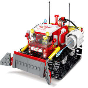 KAZI Nouveau Camion de Pompiers à Blocs de Construction, Cadeau de Noël, Compatible avec Toutes les Grandes Marques, Jouet Éducatif pour Enfants - Product Image 5