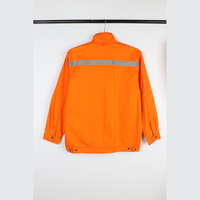 Veste de travailleur imperméable résistant aux flammes bleu marine uniformes de sécurité en coton en gros combinaison de chaudière vêtements de travail pour les travailleurs
