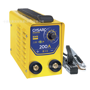 Máquina de soldar inversora GYS GYSARC 200A, soldadora MMA portátil de 20-200A para acero, cobre y metales no ferrosos. - Product Image 1
