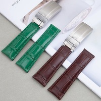 Bracelet de montre en cuir de luxe original JYD S508 20 mm 1:1 pour montres Rolex Submariner