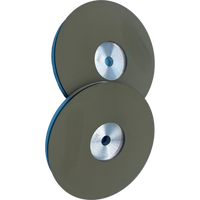 Meule sans centre de diamant de liaison de résine affûtant des outils de carbure meule plate de diamant avec la résine pour faire Dektom
