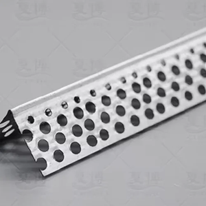 Уголок декоративный перфорированный для гипсокартона, оцинкованный, экологичный, водостойкий - Product Image 4