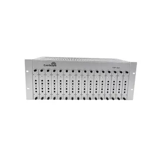 Catvscope Rack Gắn CATV 16 Trong 1 Cố Định Kênh Analog Modulator CSP-1601 Đầu Ra RF Modulator