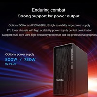 En stock, station de travail graphique Lenovo Thinkstation P2 Tower, processeur Intel Core I5/i7/i9 Gen13, ordinateur de bureau professionnel pour concepteurs