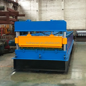 Container tấm Xe tải vận chuyển Hội Đồng Quản trị cuộn hình thành máy Dây chuyền sản xuất - Product Image 4