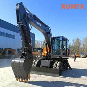 Zware Graafmachine Wiel 12ton 15ton 18ton 21.5ton Hydraulische Graafmachine Wiel Graafmachine Te Koop - Product Image 3