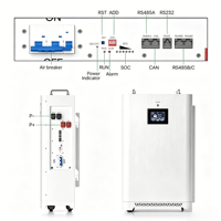 Batería de Almacenamiento de Energía Doméstica de Pared SUPSRSAFE T30 48V/51.2V LiFePO4 Híbrida para Red Eléctrica 10-20kW CAN