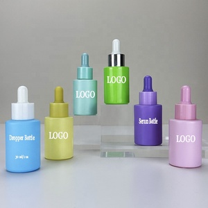 Flacon compte-gouttes cosmétique givré de haute qualité OEM personnalisé de 30 ml pour sérum - Product Image 5