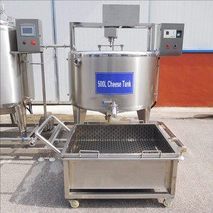 TEKFOOD Máquina de Prensado de Queso 200L 300L, Línea de Producción Automática <span class=keywords><strong>para</strong></span> Hacer Queso Mozarella A LA Venta - Product Image 5