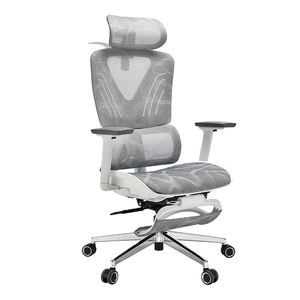 Chaise de bureau ergonomique en maille avec coussin en mousse - Design moderne pour PDG/Directeur - Product Image 4