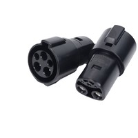 Adaptador de Pistola de Carga NEMA J1772 a Tesla, Modelo Jay-Tee, Hecho en China