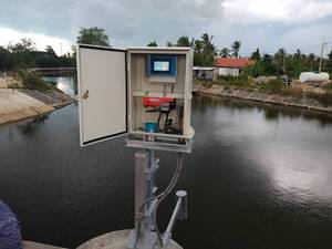 Analyseur de qualité de l'eau tout-en-un multi-paramètres pH ORP DO EC Chlore résiduel Turbidité - Product Image 5