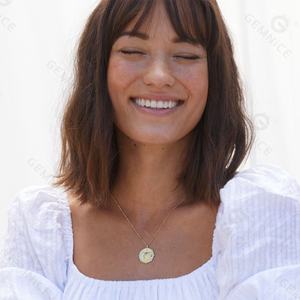 Gemnel 925 perak murni <span class=keywords><strong>14k</strong></span> berlapis emas hewan lucu laut kura-kura kalung liontin untuk wanita - Product Image 2