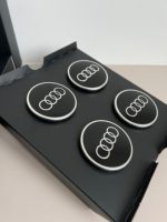 Enjoliveurs de roues flottants en alliage pour toutes les séries Audi, nouveau noir brillant finition cuite, pour quatre roues, fabriqués en Chine, RS6 RSQ8